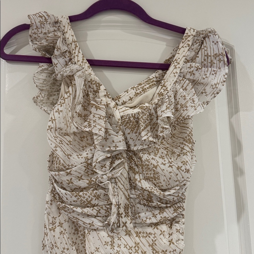 Ruffle Mini Dress - Picture 3 of 4